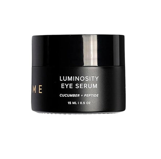 Beauty Luminosity Eye Serum, Eye Cream for Dark Circles and Puffiness, Caffeine Eye Cream, Puffy Eyes Treatment, 0.5 Oz / 15 Ml